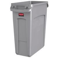 Rubbermaid Slim Jim műanyag szemetes kosár szelektív hulladékgyűjtésre, 60 literes térfogattal