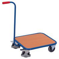 Platform kocsik fogantyúval, 250 kg-ig, 88 x 88 x 50 cm