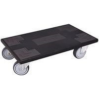PL04 szállítóplatform, 300 kg-ig, 14,5 x 60 x 35 cm, hőre lágyuló kerekek